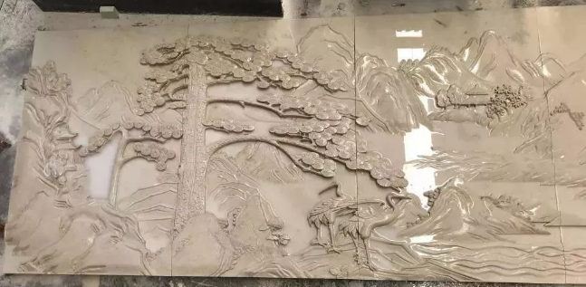 砂巖浮雕