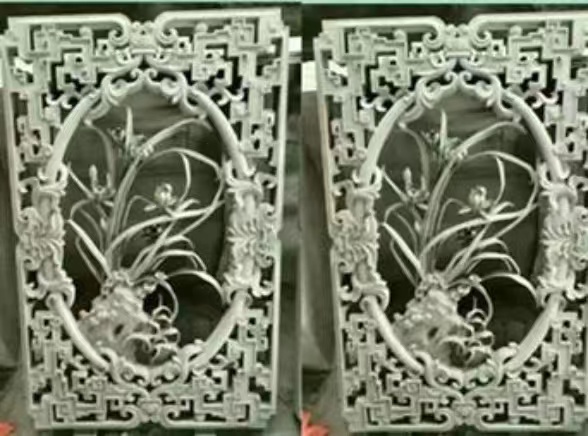 砂巖透雕